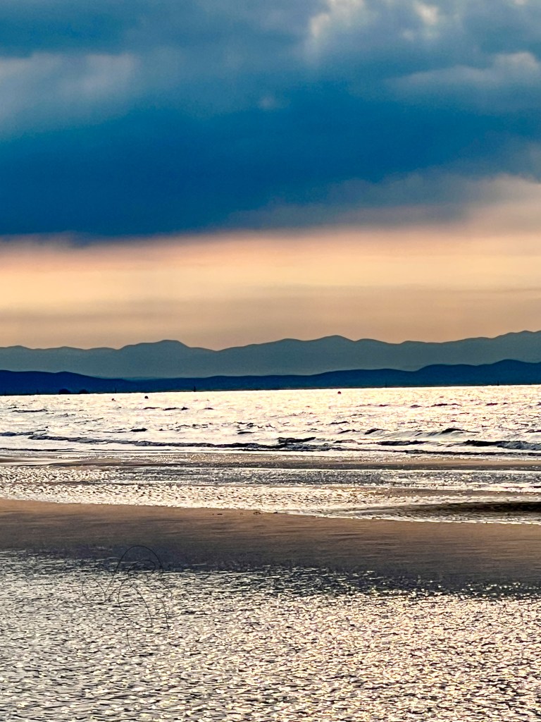 the sound of the waves—calm, soothing, and reassuring